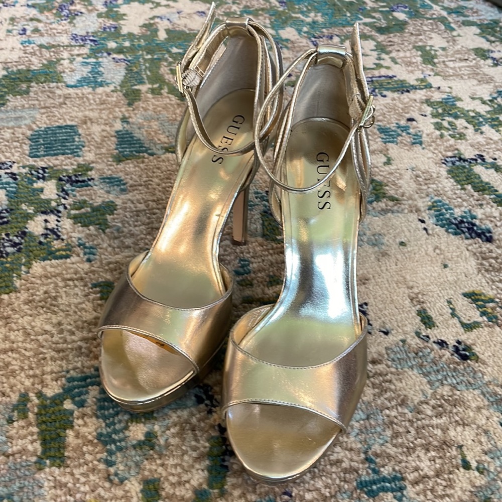 Guess Platform Open-toe Stiletto